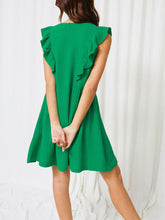 Robe courte à boutonnage Mona